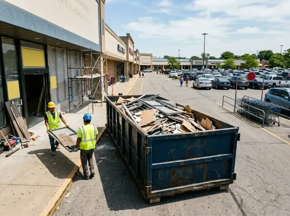 retail-store-renovation-debris-003 — frequently asked questions, Roll-off Dumpster Rentals in North Liberty, IA